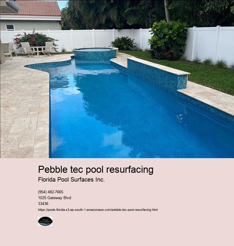 pebble tec pool resurfacing