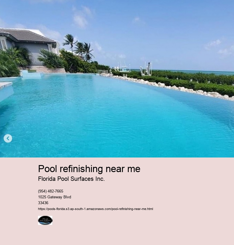 pool refinishing near me