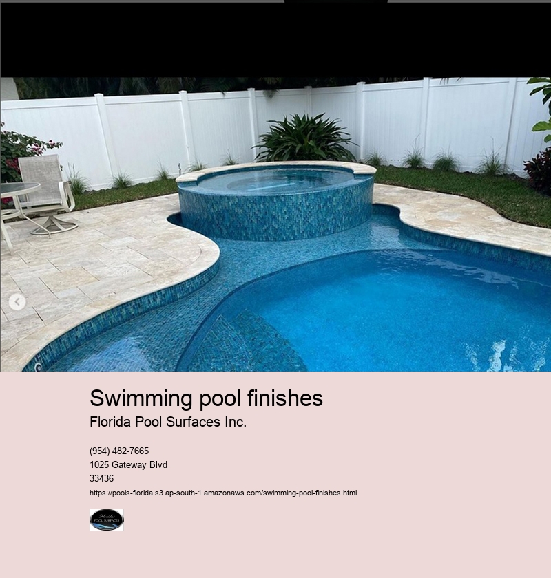 swimming pool finishes