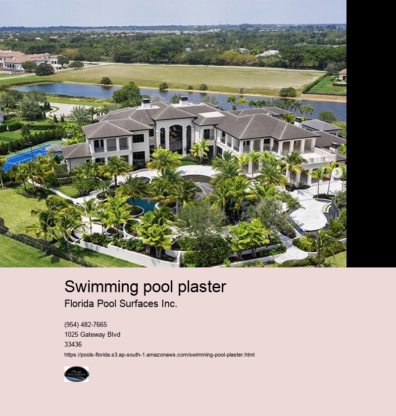 swimming pool plaster
