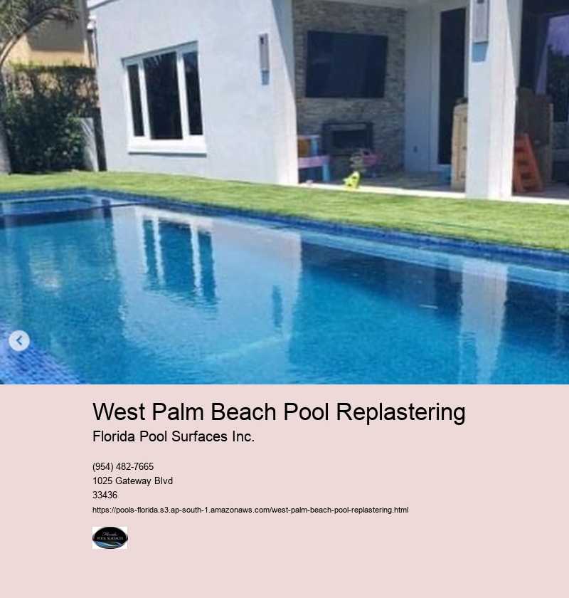 West Palm Beach Pool Replastering